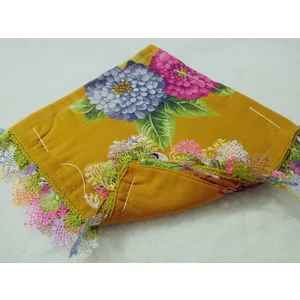 ve Reyhan El Emeği Iğne Oyası Yazma , Fular ,yemeni, Mevlüt Örtüsü ,hediyelik 4 Kenarı Oyalı