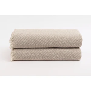 Gön Ev Tekstili 2'li Balıksırtı Desenli Dokuma Koltuk Örtüsü – 170X210 cm