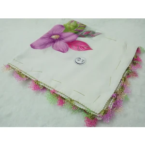 ve Reyhan El Emeği Iğne Oyası Yazma , Fular ,yemeni, Mevlüt Örtüsü ,hediyelik 4 Kenarı Oyalı