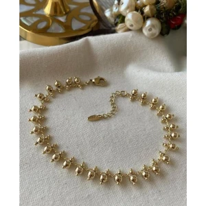 Xuping Jewelry Vıp 14K Flu Desenli Üçlü Discoball Bileklik