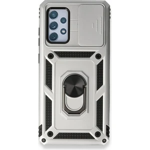 Royal Cover Samsung Galaxy A73 5g Kamera Sürgülü Tam Koruma Sert Silikon Kapak Ryc/ Pars Yüzüklü