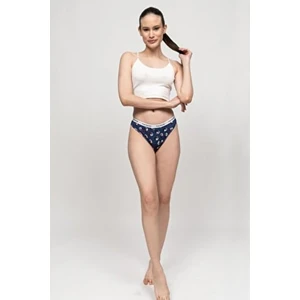 Paul Kenzie Kadın Slip Külot Panda Desenli Yüksek Belli Pamuklu 1 Adet Rahat Kullanım