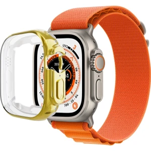 Apple Watch Ultra 49MM / Apple Watch Ultra 2 49MM Için Kaplama Tpu Koruyucu Kılıf (Yurt Dışından)