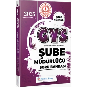 Meb Gys  Şube Müdürü Soru Bankası