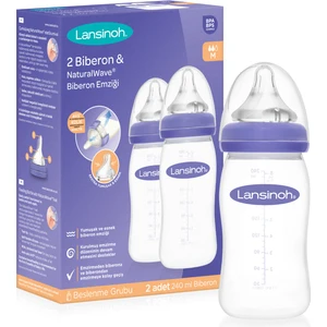 2 X 240 ml Biberon & NaturalWave® Biberon Emziği