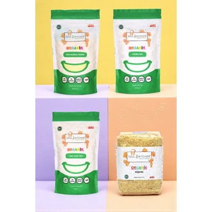 Soul Kitchen Organik Rüşeym + İnce Buğday İrmiği + Pirinç Unu + Tam Yulaf Unu 4X250 gr