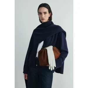 Suud Collection Lacivert Ura Triko Atkı