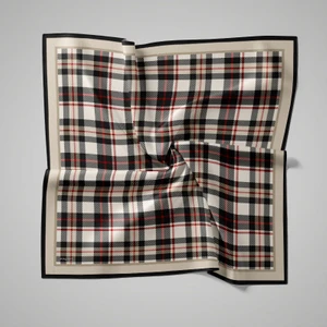 Naturel Eşarp | Ekose