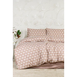 Riva Nevresim Takımı Çift Kişilik Fitted Lastikli (200X220 Cm) Bej