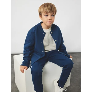 Pamuklu Uzun Kollu Bisiklet Yaka Oversize Basic Sweatshirt