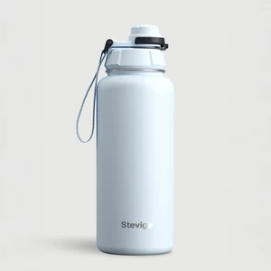 1 Hand Leak-Proof Sızdırmaz Çelik Termos 1000 Ml Ice Melt St-216