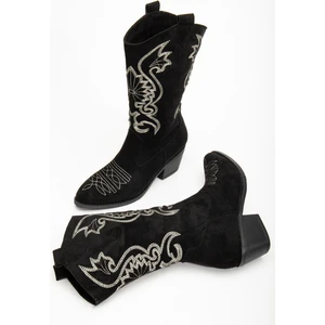 Kovboy Soğuk Geçirmez Kışlık Kadın Çizme