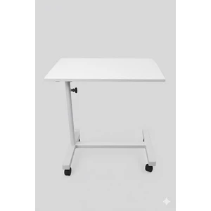 Hasta Yemek Masası Yükseklik Ayarlanabilir Tekerlekli