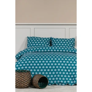 Riva Nevresim Takımı Çift Kişilik Fitted Lastikli (200X220 Cm) Yeşil