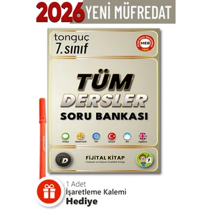 Tonguç Akademi 7. Sınıf Tüm Dersler Soru Bankası +Hediyeli