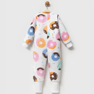 Ella Bonna Fermuarlı Bisiklet Yaka Uyku Tulumu Çoraplı Patikli 2,5 Tog