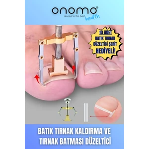 Health Batık Tırnak Düzeltici Batık Tırnak Çıkartıcı Aparat ve Batma Engelleyici Çubuk