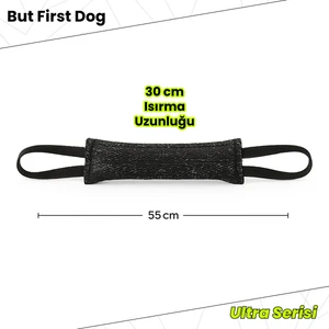 Köpek Oyuncağı Siyah Kumaş Isırma Barı – Ultra Series