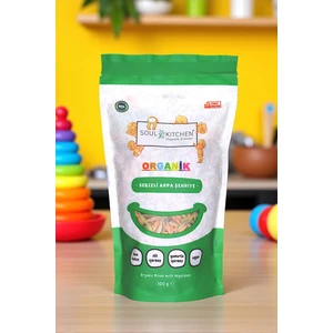 Soul Kitchen Organik Sebzeli Arpa Şehriye 300 gr (Vegan) (İlave Tuzsuz)