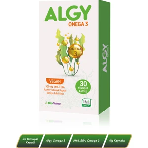 Omega 3 Yüksek Dha | Epa | Alg Kaynaklı Omega 3