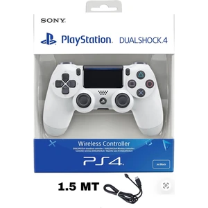 Crk Teknoloji Ps4 Dualshock 4 V2 Gamepad Beyaz Yeni Nesil Kol