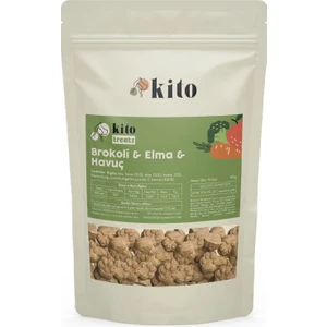 Brokoli & Havuç & Elma Cookie 100 gr (Köpekler Için Ödül Maması)