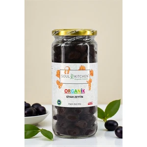 Soul Kitchen Organik Siyah Zeytin 310 gr