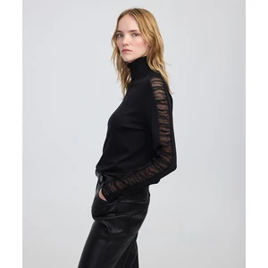 Tül Mix Balıkçı Yaka Triko IW6250050058001