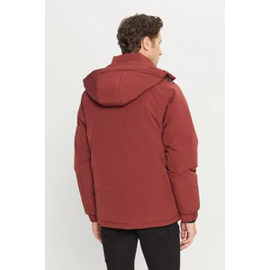 Altınyıldız Classics Standart Fit Normal Kesim Kapüşonlu Dik Yaka Yan Cepli Casual Mont