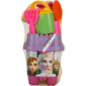 Frozen Büyük Kale Kova Seti - Mor