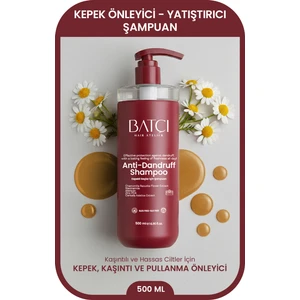 Batçı Hair Ateliler Kepek , Kaşıntı ve Pullanma Önleyici Şampuan  500 ml