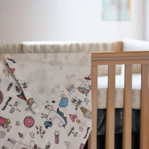 Pazen Bebek Battaniyesi , Kundak , Puset Örtüsü 120x120 cm Pony