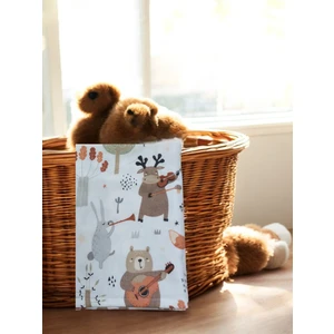 Woodland Çok Amaçlı Bebek Battaniyesi, Pazen Battaniye ,Kundak Flanel Puset Örtüsü