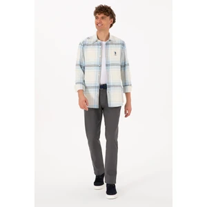U.s. Polo Assn. Erkek Gri Pantolon (Kanvas-Chino) 50311605-VR024