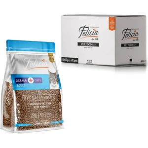 Az Tahıllı 1 Kg Yetişkin Somonlu  HypoAllergenic Kedi Maması