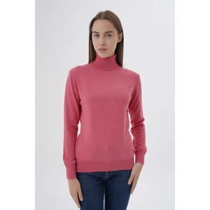 Trist Star Kadın %100 Organik Pamuk Balıkçı Yaka Triko Kazak TRIST-6103