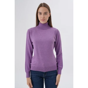 Trist Star Kadın %100 Organik Pamuk Balıkçı Yaka Triko Kazak TRIST-6103