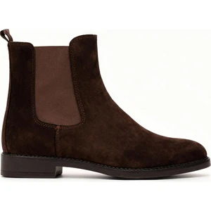 Klasik Kahverengi Süet Bot