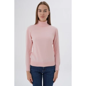 Trist Star Kadın %100 Organik Pamuk Balıkçı Yaka Triko Kazak TRIST-6103