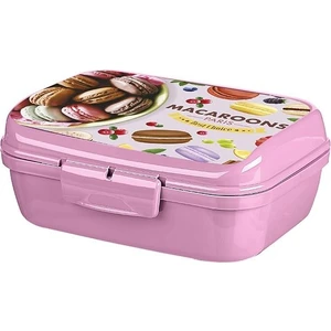 Titiz Plastik Onyx Good Food Desenli Kilitli Beslenme / Lunch Box - 1000 ml