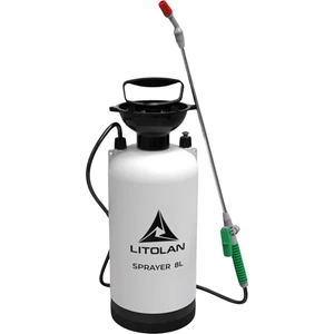 Lıtolan 8 L Şarjlı Püskürtücü (Elektrikli Pompa, 3 Başlık)