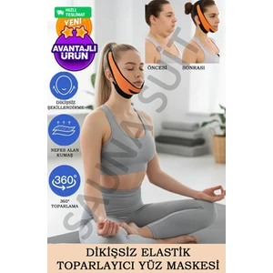 Sauna Suit Çene Altı Gıdı Eritme V Yüz Şekli Yanak Inceltme Kemeri Kayışı Güzellik Kemer