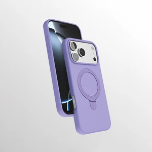 BuLand Store Apple iPhone 17 Pro Max Kılıf M-Safe Şarj Özellikli Standlı Twincore Kapak