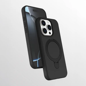BuLand Store Apple iPhone 14 Pro Max Kılıf M-Safe Şarj Özellikli Standlı Twincore Kapak