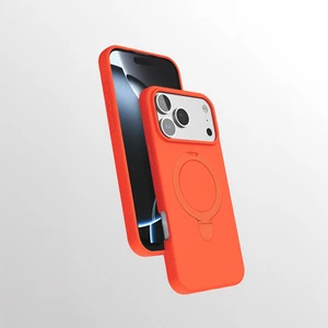 BuLand Store Apple iPhone 17 Pro Max Kılıf M-Safe Şarj Özellikli Standlı Twincore Kapak