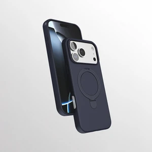 BuLand Store Apple iPhone 17 Pro Max Kılıf M-Safe Şarj Özellikli Standlı Twincore Kapak