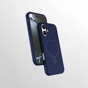 BuLand Store Apple iPhone 16 Plus Kılıf M-Safe Şarj Özellikli Standlı Twincore Kapak