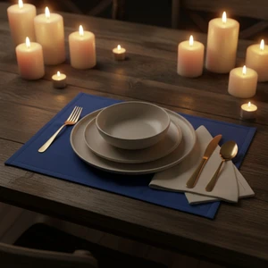 Grand Fine Art 2 Adet Pamuk Polyester Karışımlı Yıkanabilir Kumaş Amerikan Servis 33X44