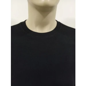 Erkek Yuvarlak Yaka Basic Waffle Kazak