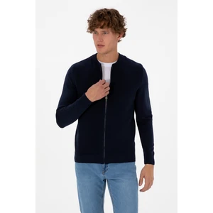 U.s. Polo Assn. Erkek Lacivert Hırka (Triko) 50313721-VR033